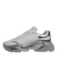 White Silver Daymaster Low Top Sneaker Shoes