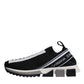 Black White Slip On Sorrento Sneakers Shoes