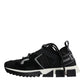 Black Mesh Sorrento Trekking Sneakers Shoes