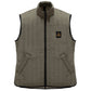 Gray Polyester Men Vest