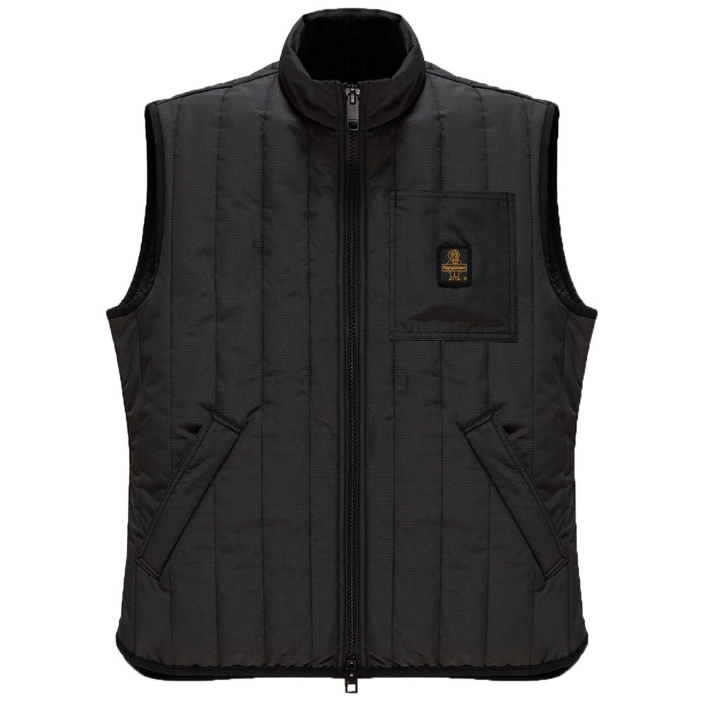 Black Polyester Vest