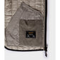 Gray Polyester Men Vest