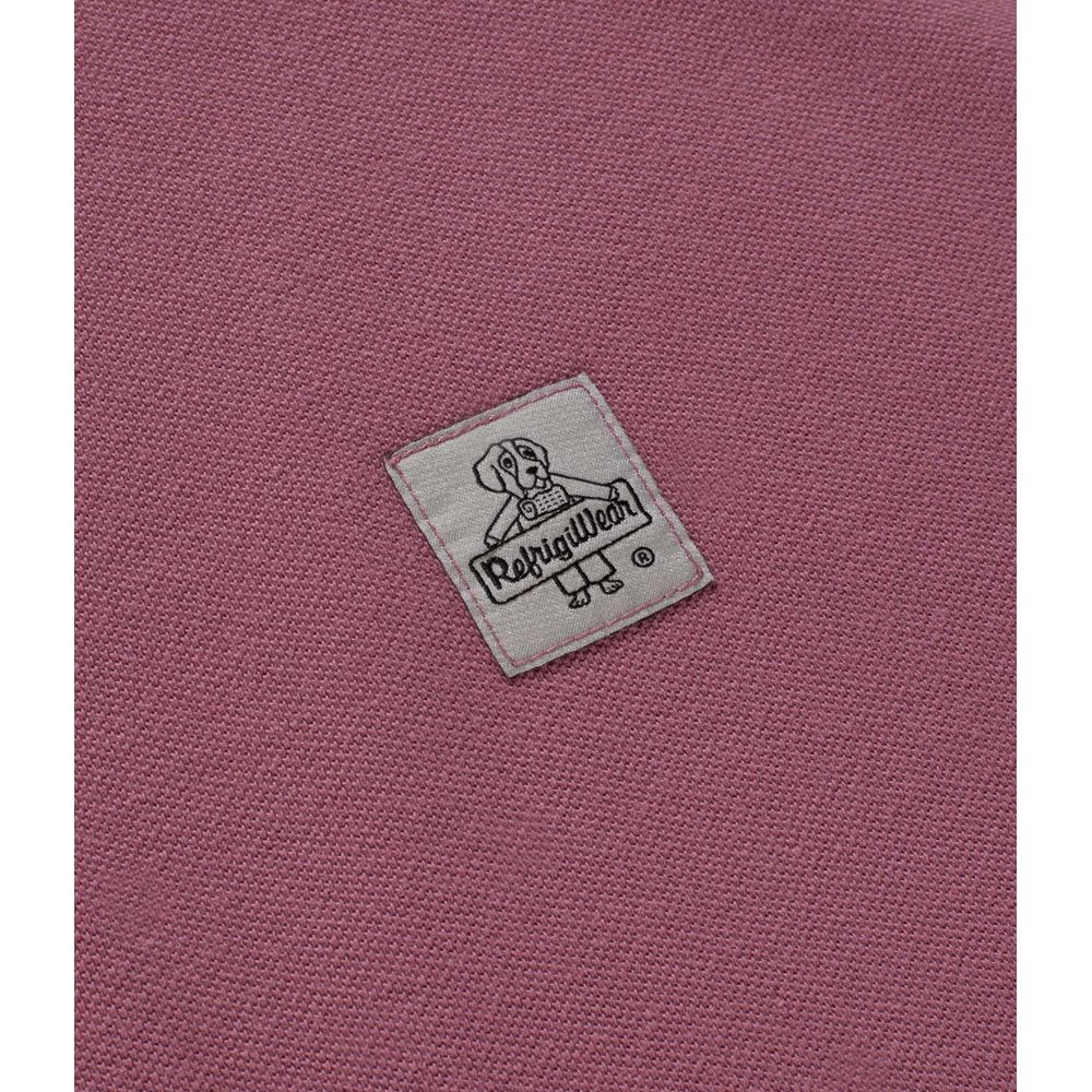 Pink Cotton Polo Shirt