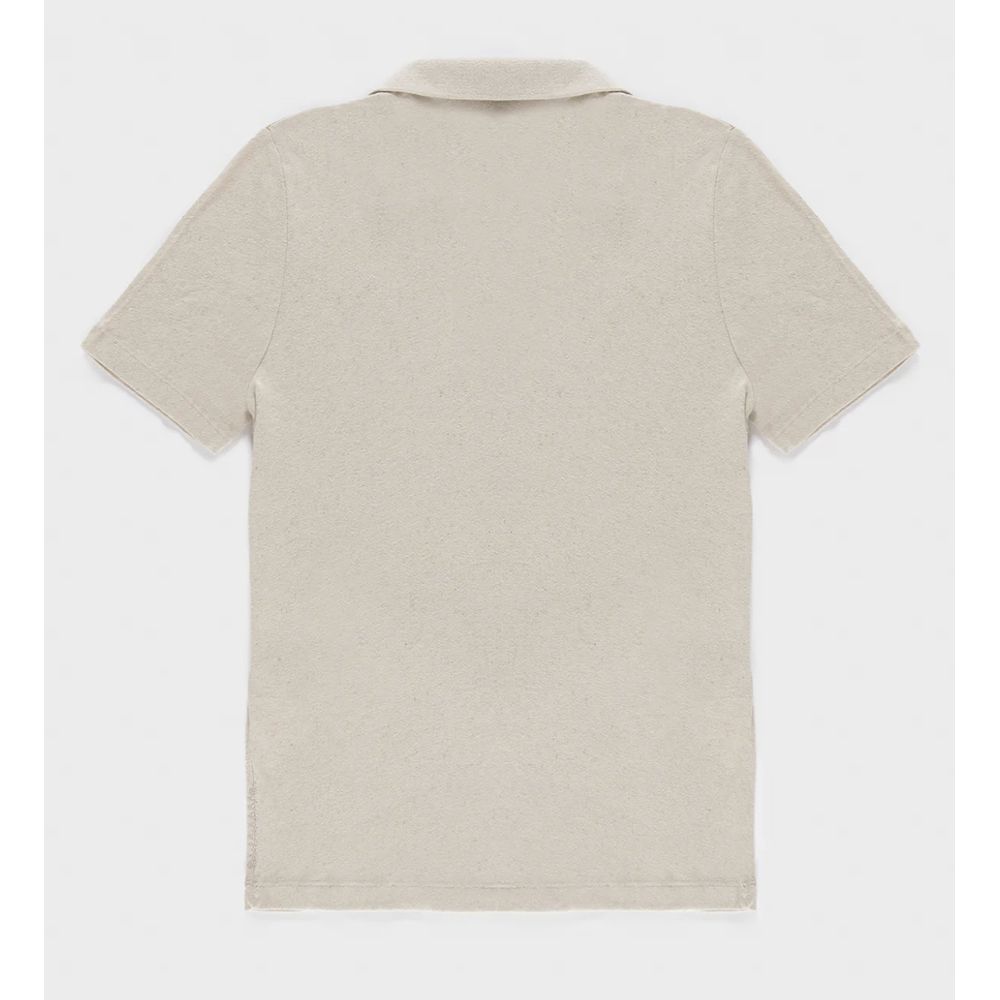 White Cotton Polo Shirt