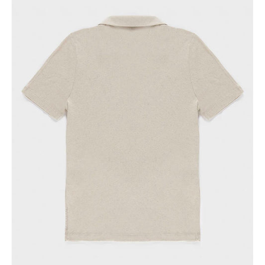 White Cotton Polo Shirt