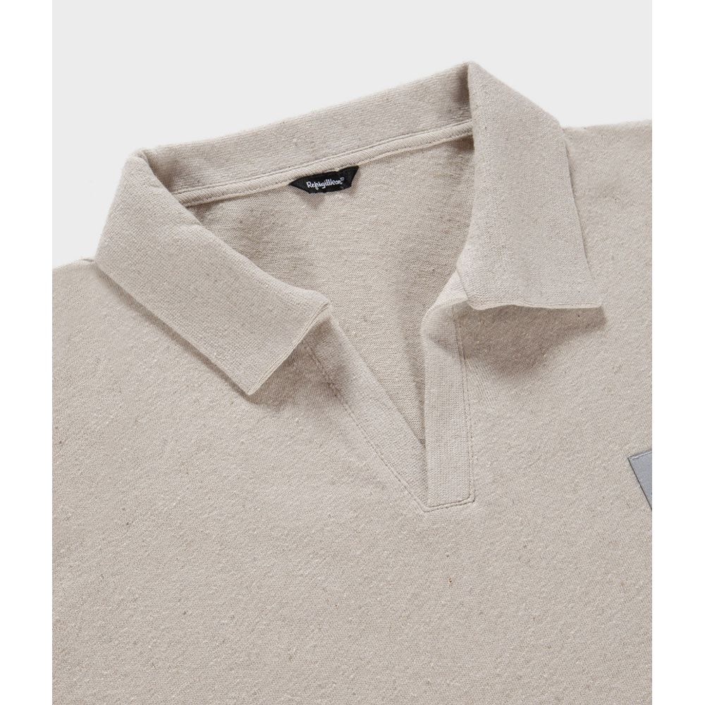 White Cotton Polo Shirt