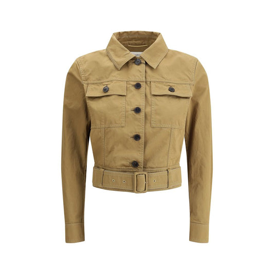 Cotton cropped Jacket