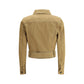 Cotton cropped Jacket