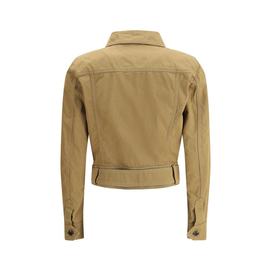 Cotton cropped Jacket