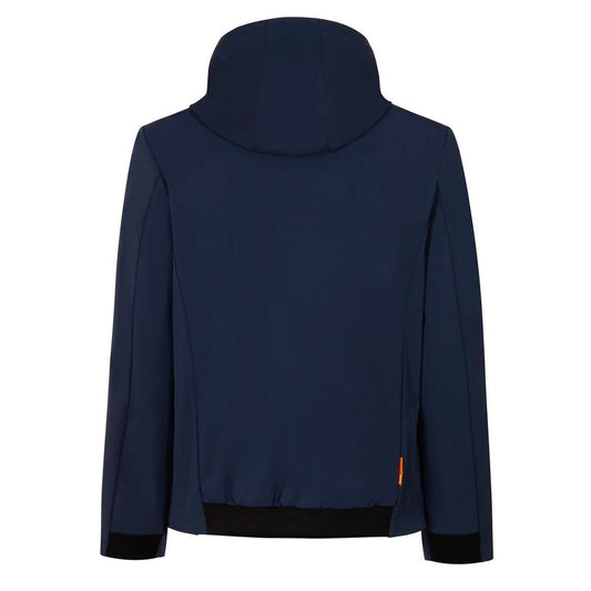 Blue Polyester Jacket