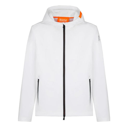 White Polyester Jacket