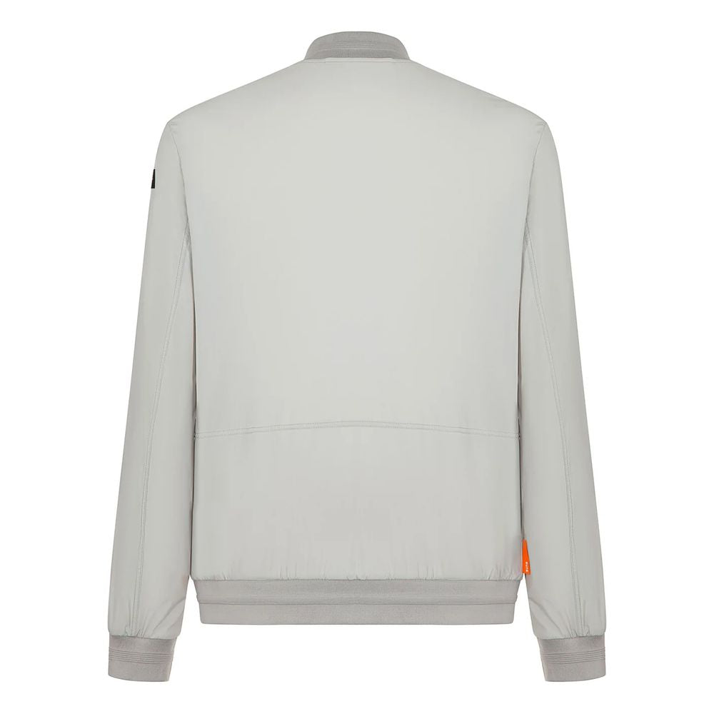 Gray Nylon Men's Jacket
