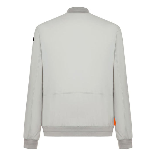 Gray Nylon Men's Jacket