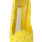 Yellow Crystal Heels CINDERELLA Shoes