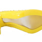 Yellow Crystal Heels CINDERELLA Shoes