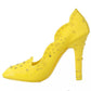 Yellow Crystal Heels CINDERELLA Shoes