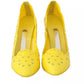 Yellow Crystal Heels CINDERELLA Shoes