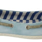 Minnesota Blue Stripe Flat Slip-On Shoes