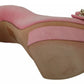 Pink Bow Stiletto Heel Pumps Shoes