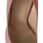 Pink Bow Stiletto Heel Pumps Shoes