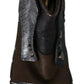 Multicolor Leather Suede Zipper Ankle Boots Shoes