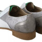 Multicolor Leather Slip-on Loafers Shoes