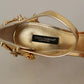 Gold Studs Vally Slingback Sandals Shoes