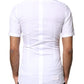 White GOLD Button Down Casual Men Polo Shirt