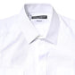 White GOLD Button Down Casual Men Polo Shirt
