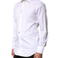 White GOLD Cotton Long Sleeves Men Dress Shirt