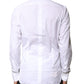 White GOLD Cotton Long Sleeves Men Dress Shirt