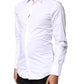 White GOLD Cotton Long Sleeves Dress Shirt
