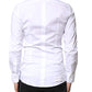 White GOLD Cotton Long Sleeves Dress Shirt