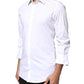 White GOLD Cotton Long Sleeves Men Dress Shirt
