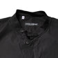 Black Cotton Button Down Men Casual Shirt