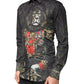Black Royal Pet Portrait GOLD Dress Shirt