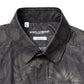 Black Royal Pet Portrait GOLD Dress Shirt