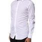 White GOLD Cotton Long Sleeves Dress Shirt