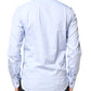Light Blue Cotton Long Sleeves Dress Shirt