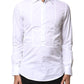 White Cotton Long Sleeves Formal Dress Shirt