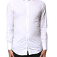 White GOLD Cotton Long Sleeves Dress Shirt
