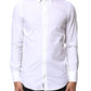 White Cotton MARTINI Formal Men Dress Shirt