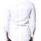 White GOLD Cotton Poplin Bib Men Dress Shirt