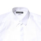 White GOLD Cotton Poplin Bib Men Dress Shirt