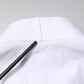 White GOLD Cotton Poplin Bib Formal Men Dress Shirt