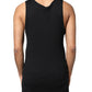 Black Cotton Rip Style Sleeveless Men Tank T-shirt