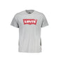 Gray Cotton Men T-Shirt