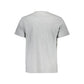 Gray Cotton Men T-Shirt