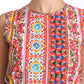 Carretto Print Pure Cotton Tank Top