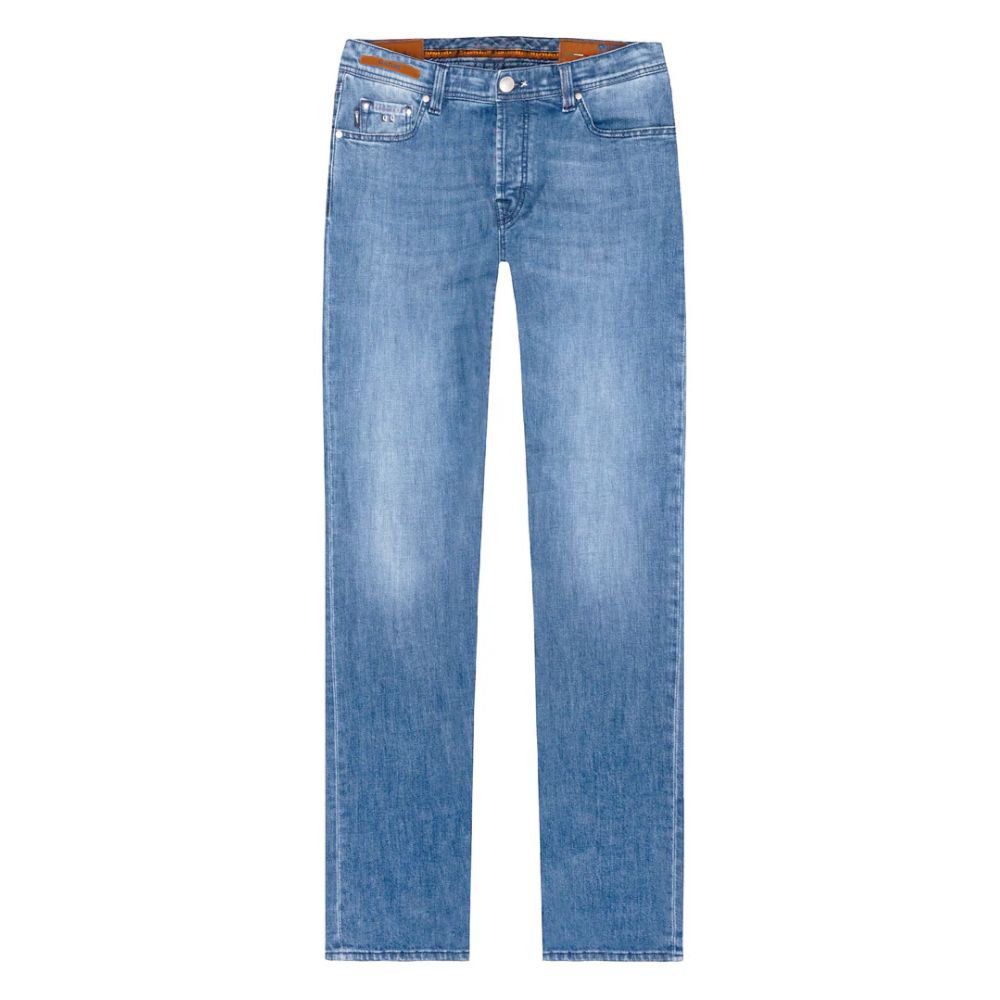 Blue Cotton Jeans & Pant